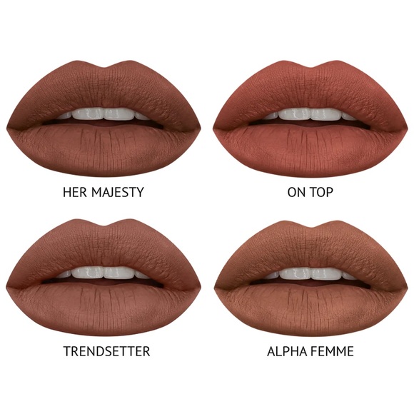 🆕Huda Beauty Liquid Lipstick Shade Her Majesty - Picture 2 of 4